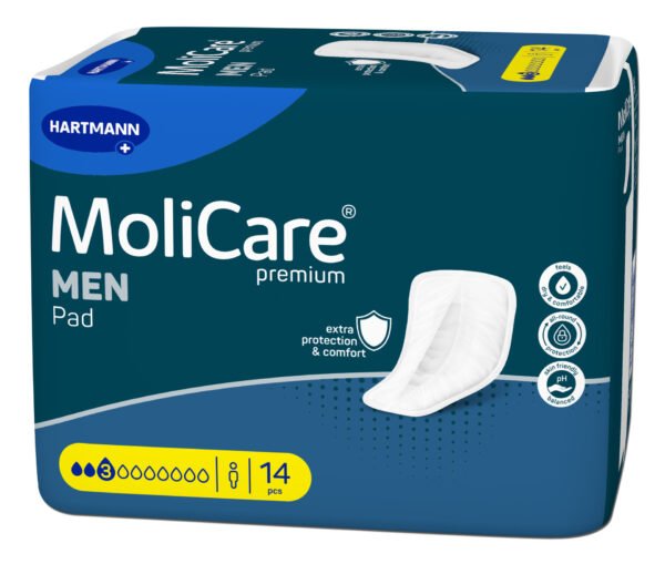 MoliCare MEN įklotai 3 lašai, N14