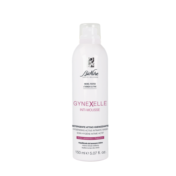 BioNike Gynexelle, intymios higienos prausimosi putos, 150 ml