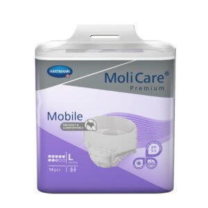 MoliCare Mobile sauskelnės-kelnaitės 8 lašai, L, N14