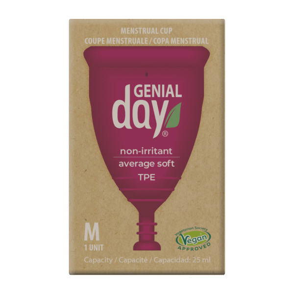 Genial Day menstruacinė taurelė – M dydis 25 ml