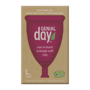 Genial Day menstruacinė taurelė – L dydis 30 ml