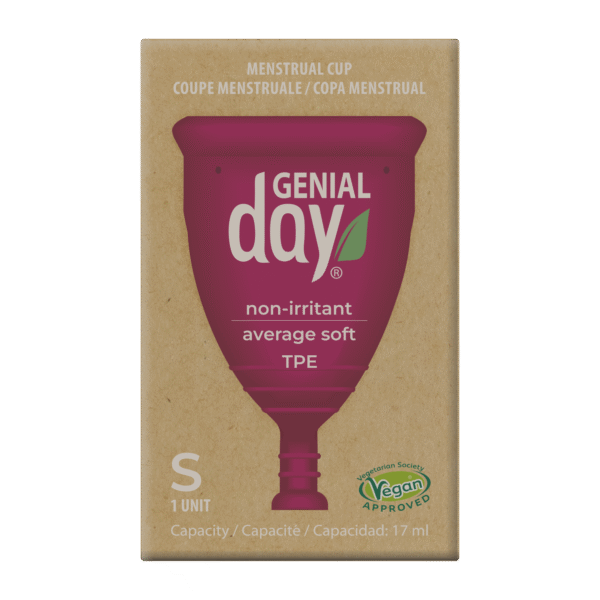 Genial Day menstruacinė taurelė – S dydis 17 ml