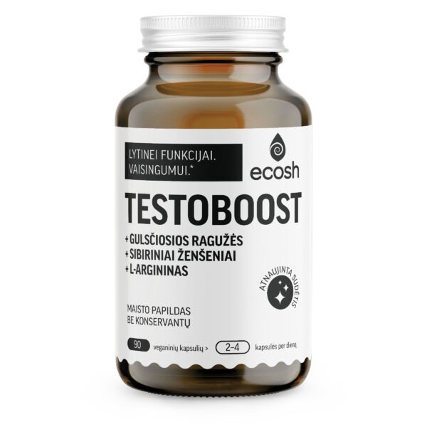 ECOSH Testoboost, 90  kapsulių